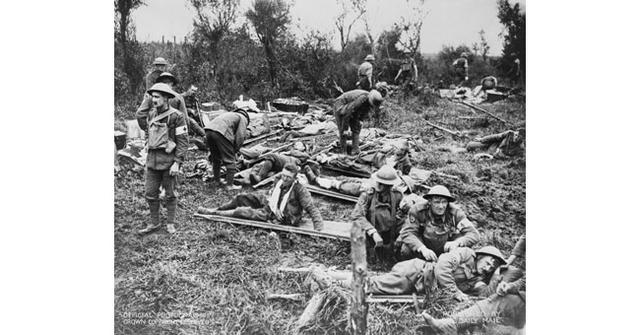 A Regimental Aid Post on the Western Front